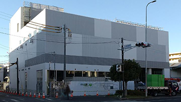 川崎幸店ができるまで～外観工事中～